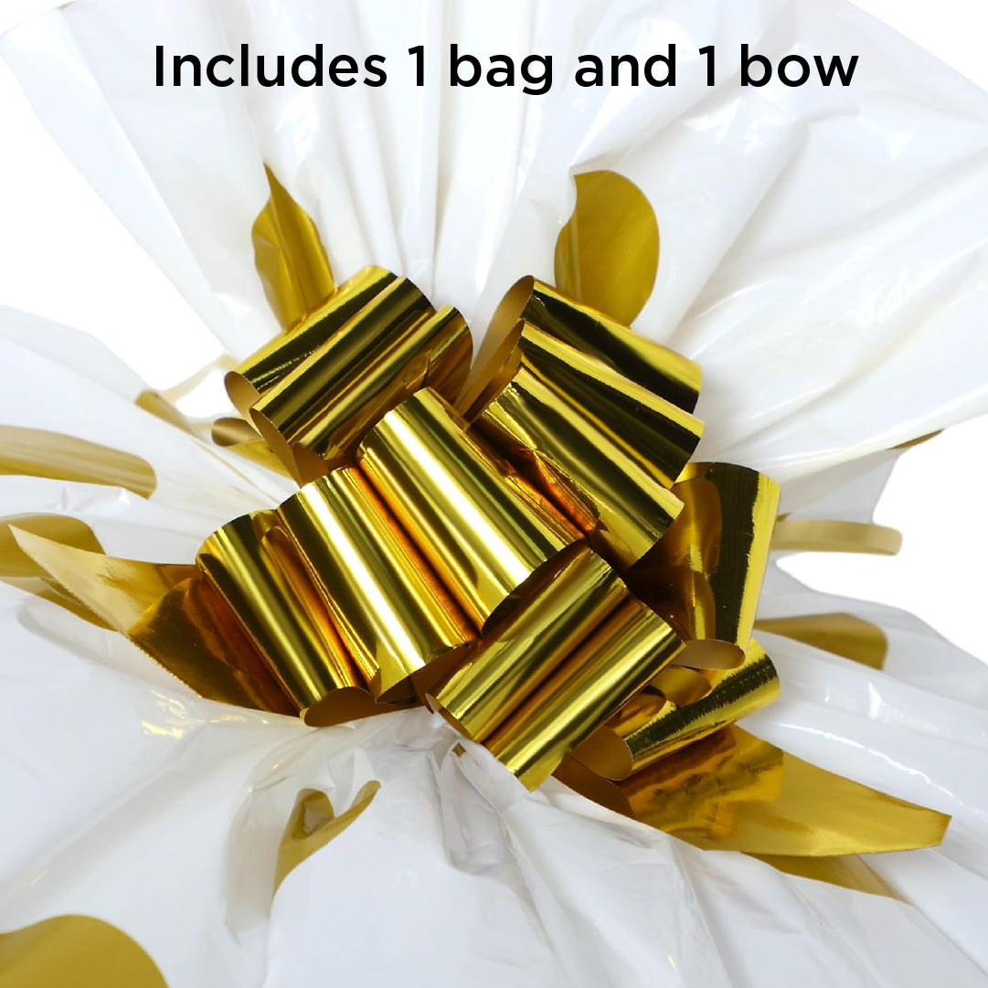 Jumbo Gold Gift Bag